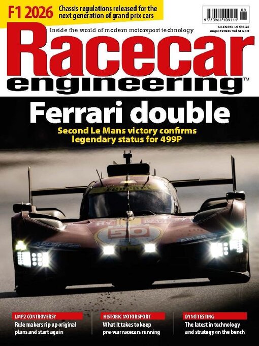 Title details for Racecar Engineering by Chelsea Magazine - Available